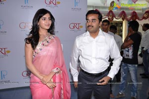 Samantha inaugurates Platinum Jewellery at GRT, Hyderabad