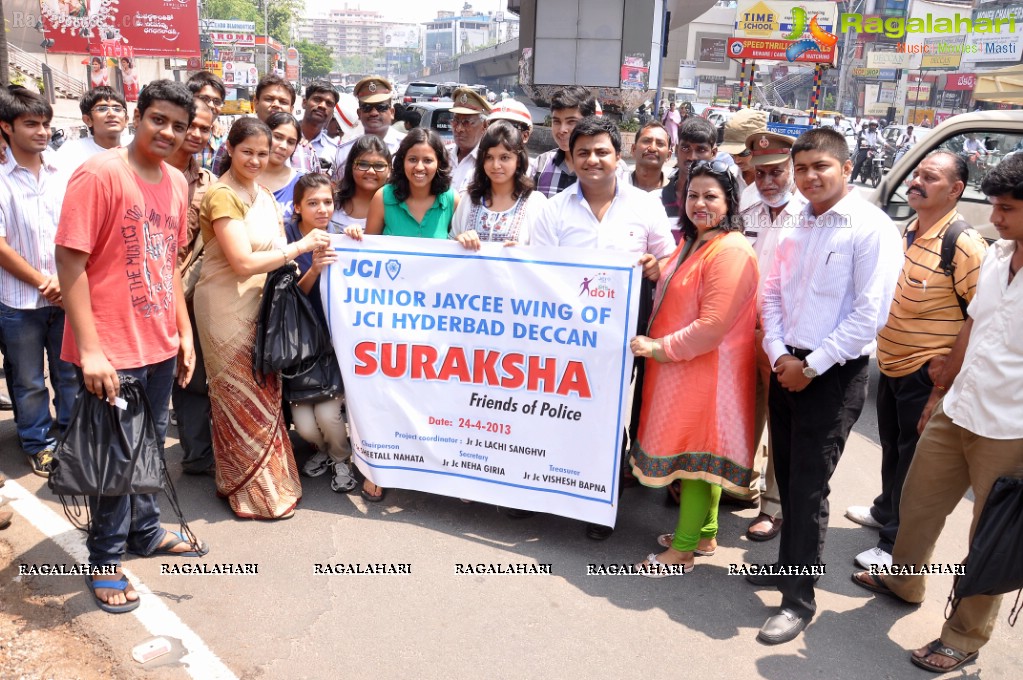 Suraksha - Friends of Police - A Drive by JCI Hyderabad Deccan, Hyderabad