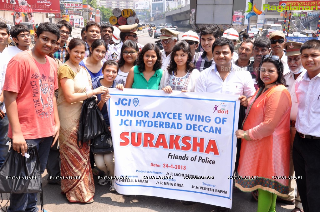 Suraksha - Friends of Police - A Drive by JCI Hyderabad Deccan, Hyderabad