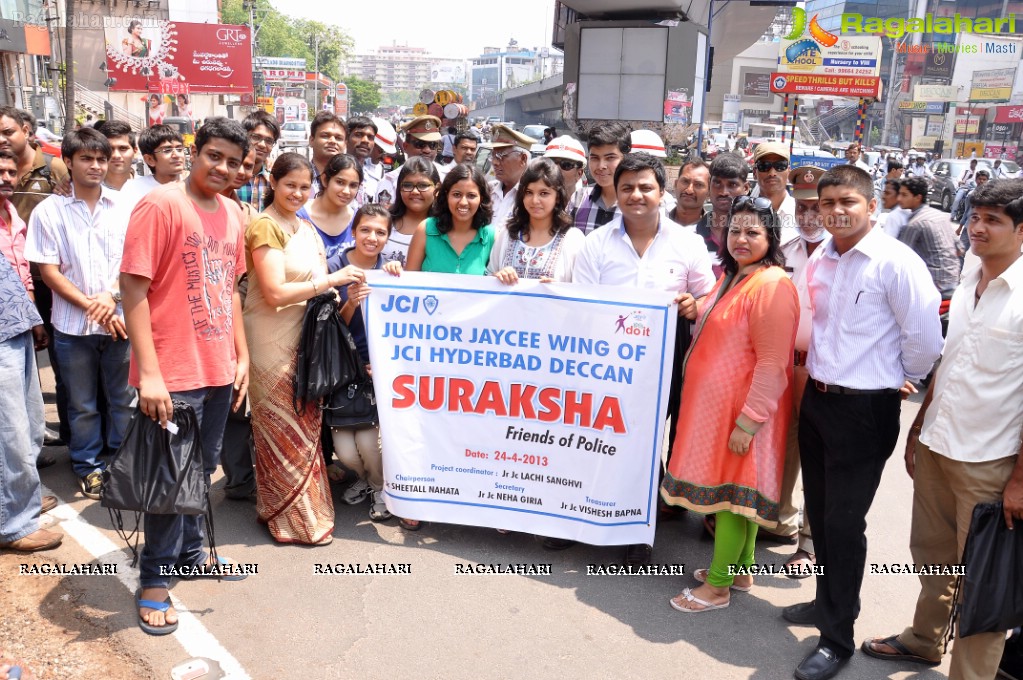 Suraksha - Friends of Police - A Drive by JCI Hyderabad Deccan, Hyderabad