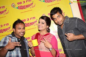 Tashu Kaushik at Mirchi Studios