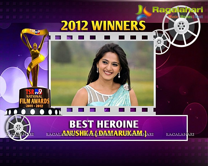 Winners List of TSR-TV9 National Film Awards 2011 and 2012 