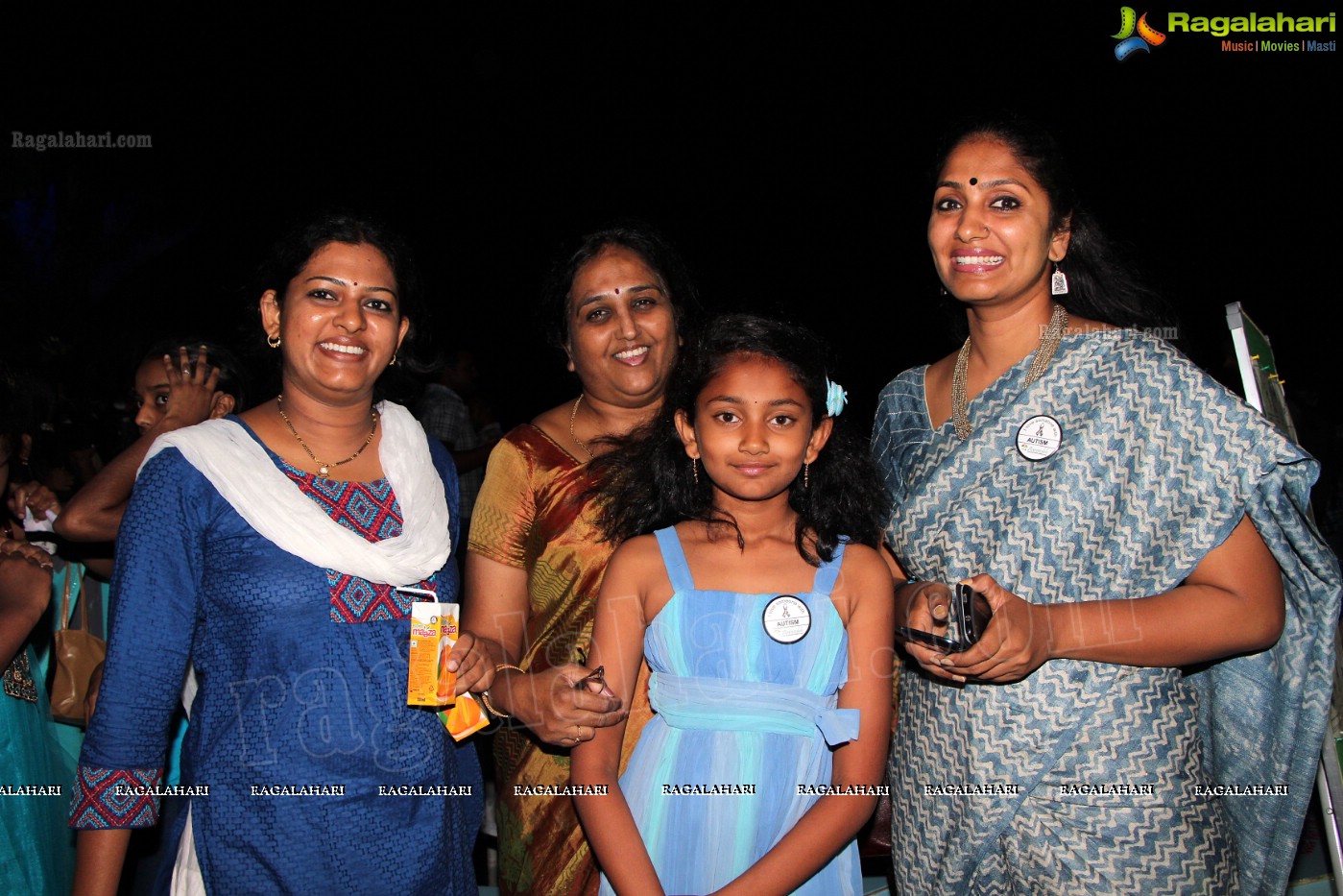 World Autism Awareness Day 2013 by Aarambh at Hussain Sagar, Hyderabad