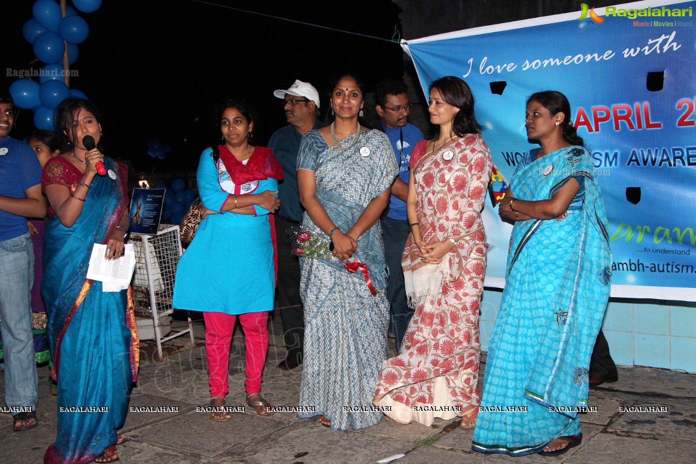 World Autism Awareness Day 2013 by Aarambh at Hussain Sagar, Hyderabad