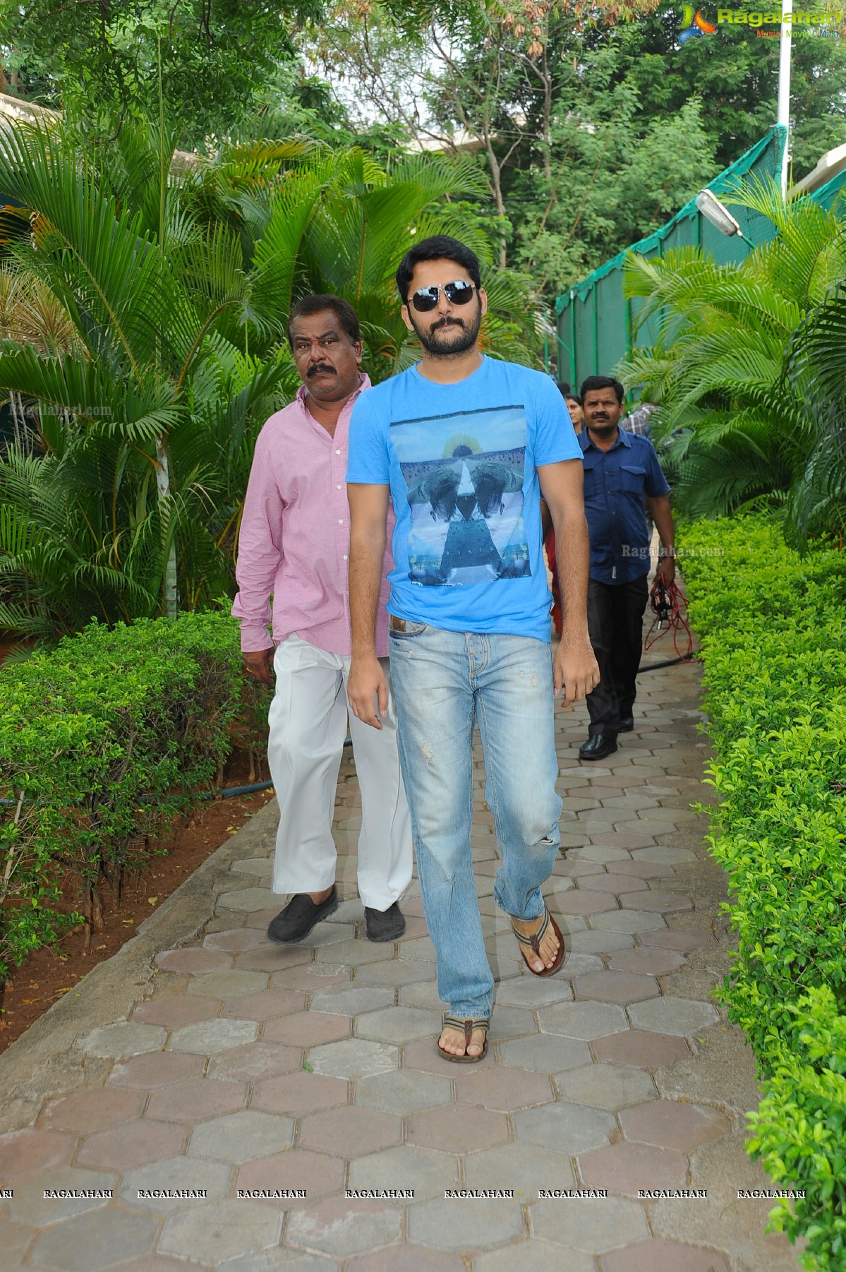 Chiranjeevi casts his vote at Jubilee Hills Club, Hyderabad