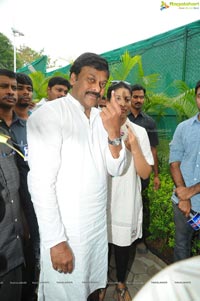 Chiranajeevi Voting Photos