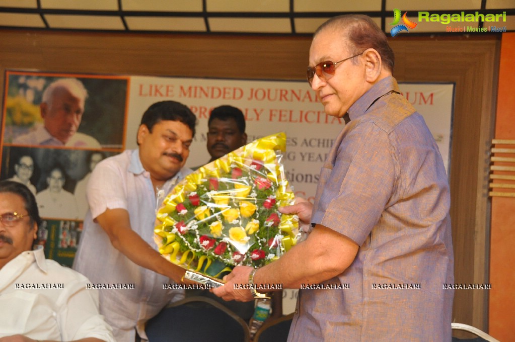 Film Critics Association Felicitates Senior Journalist Nandagopal