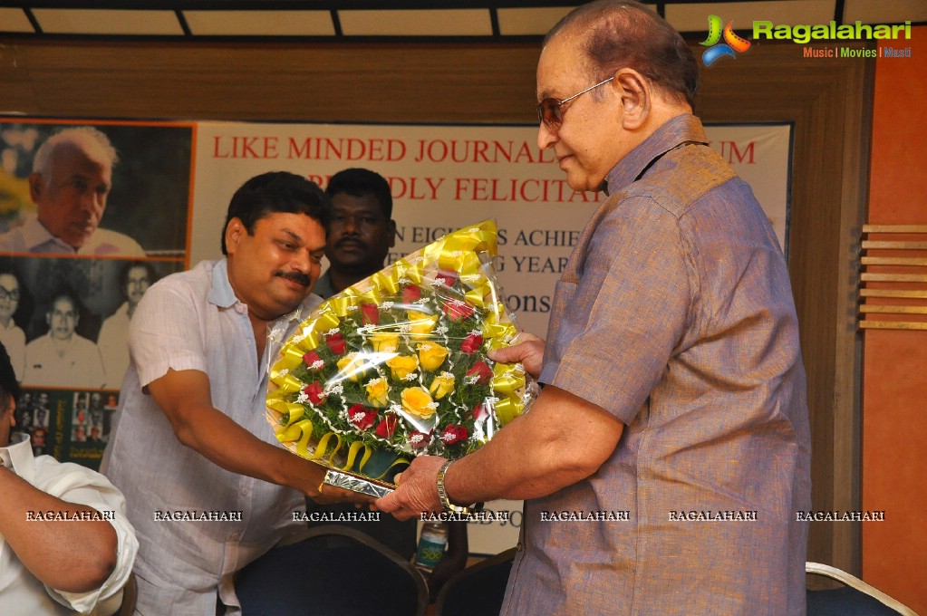 Film Critics Association Felicitates Senior Journalist Nandagopal