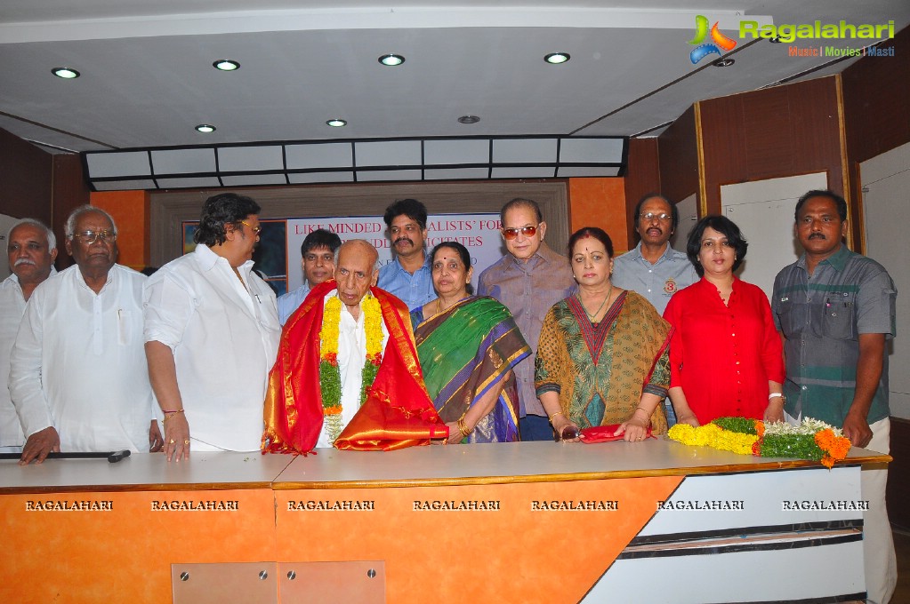 Film Critics Association Felicitates Senior Journalist Nandagopal