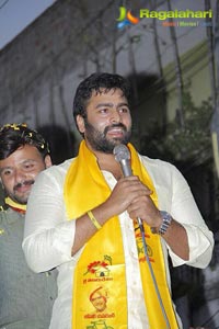 Nara Rohit TDP Tour