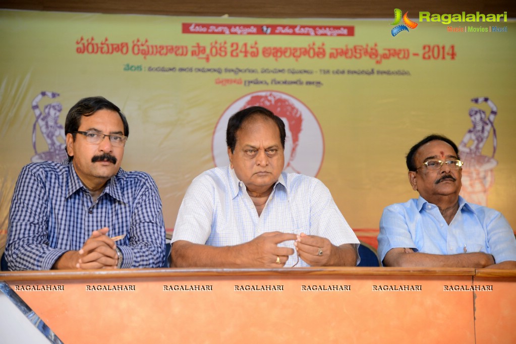 Paruchuri Raghubabu 24th Natakotsavalu Press Meet