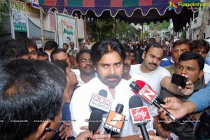 Pawan Kalyan Voting Photos