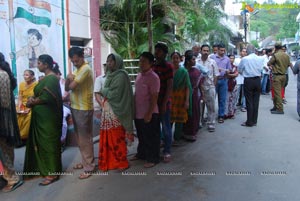 Pawan Kalyan Voting Photos