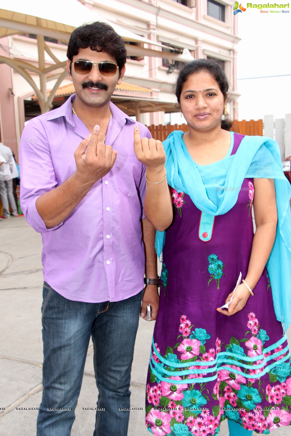 Tollywood Celebs cast their vote at FNCC, Hyderabad