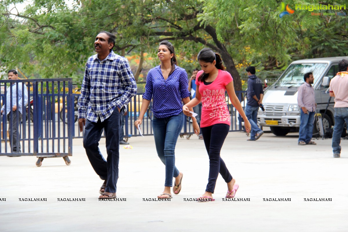 Tollywood Celebs cast their vote at Jubilee Hills Public School, Hyderabad