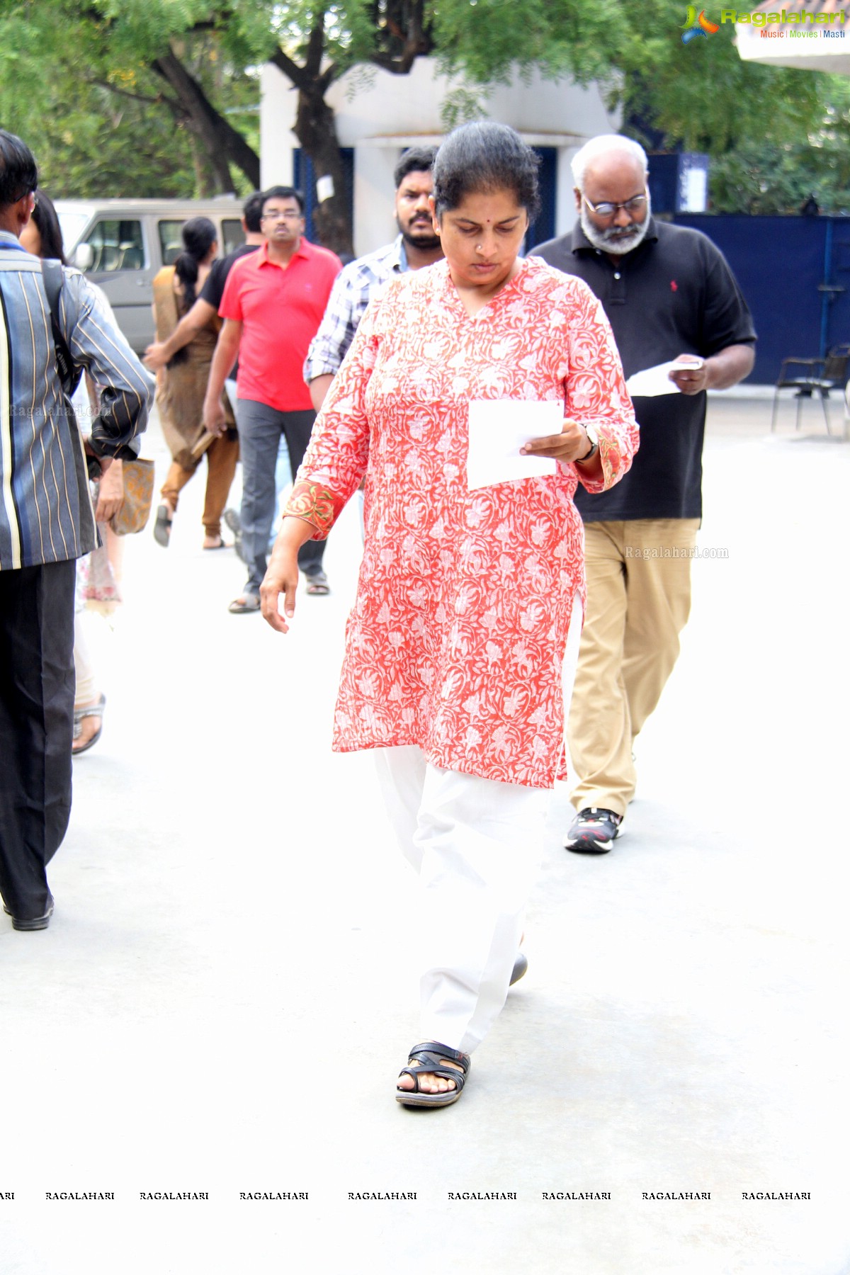 Tollywood Celebs cast their vote at Jubilee Hills Public School, Hyderabad