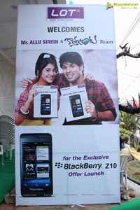 Allu Sirish Black Berry Z10 Lot Mobiles