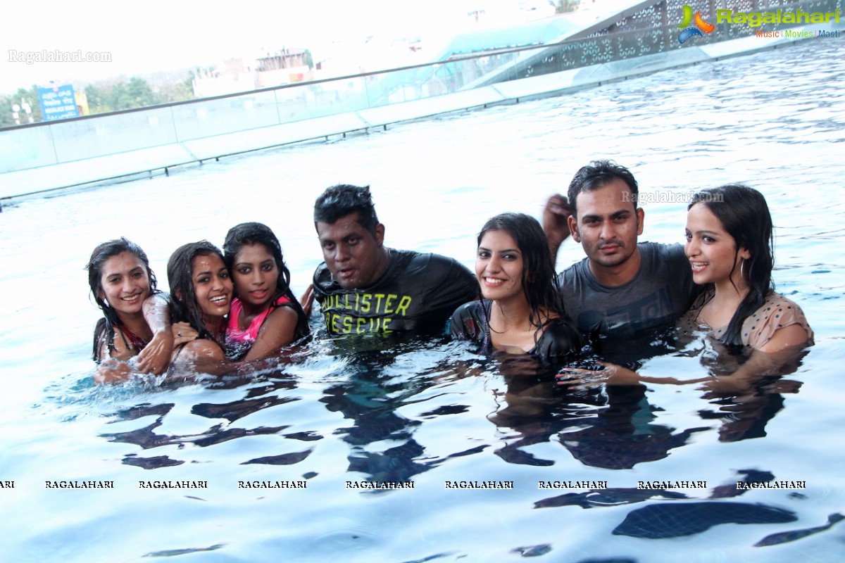 Aqua 3D Pool - The Park Hotels Hyderabad (April 6, 2014)