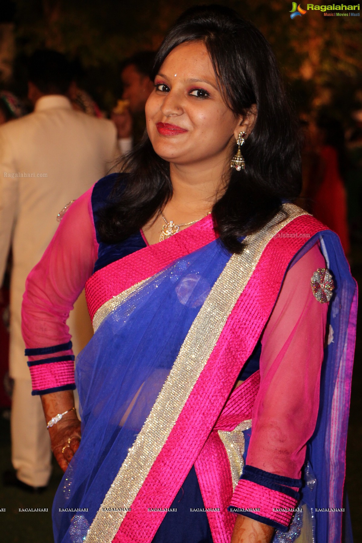 Ashwin-Neta Grand Wedding Sangeet Ceremony at Dorapati Garden, Hyderabad