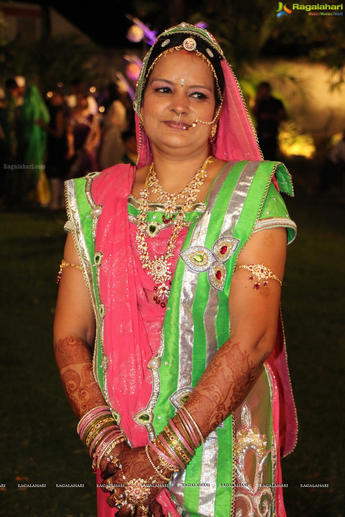 Ashwin-Neta Grand Wedding Sangeet Ceremony at Dorapati Garden, Hyderabad