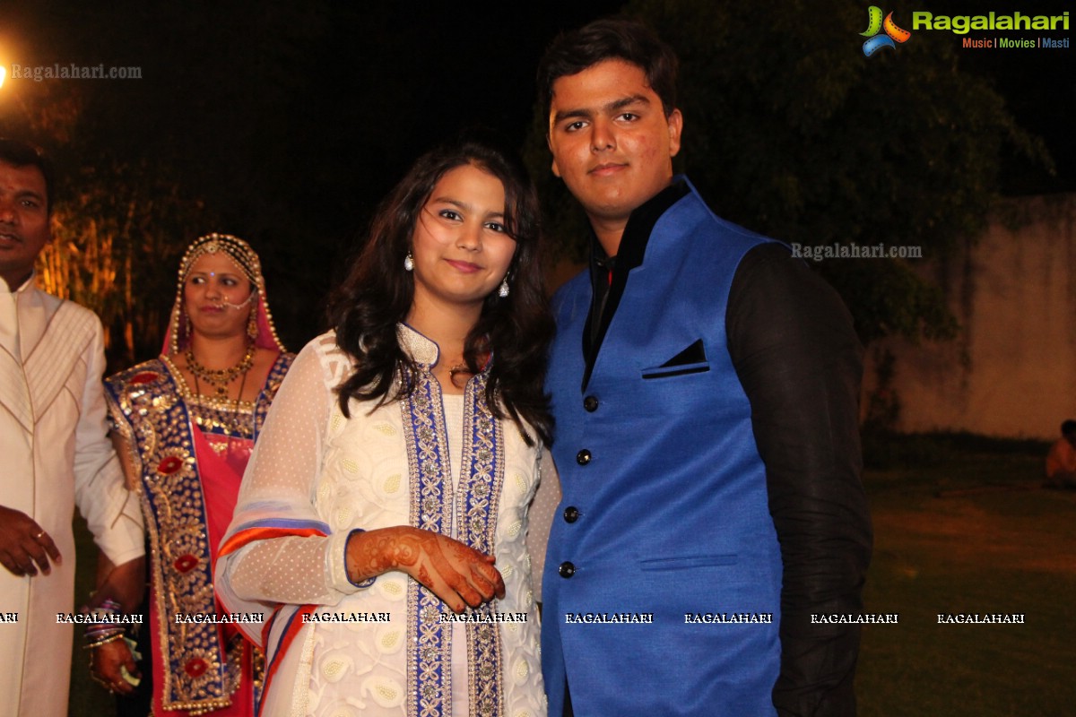 Ashwin-Neta Grand Wedding Sangeet Ceremony at Dorapati Garden, Hyderabad