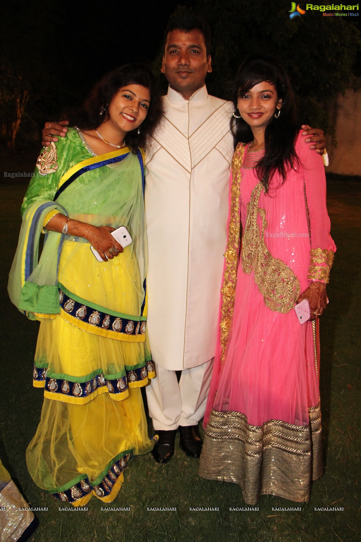 Ashwin-Neta Grand Wedding Sangeet Ceremony at Dorapati Garden, Hyderabad