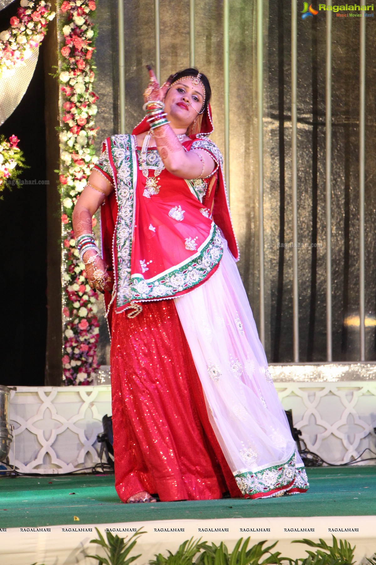 Ashwin-Neta Grand Wedding Sangeet Ceremony at Dorapati Garden, Hyderabad