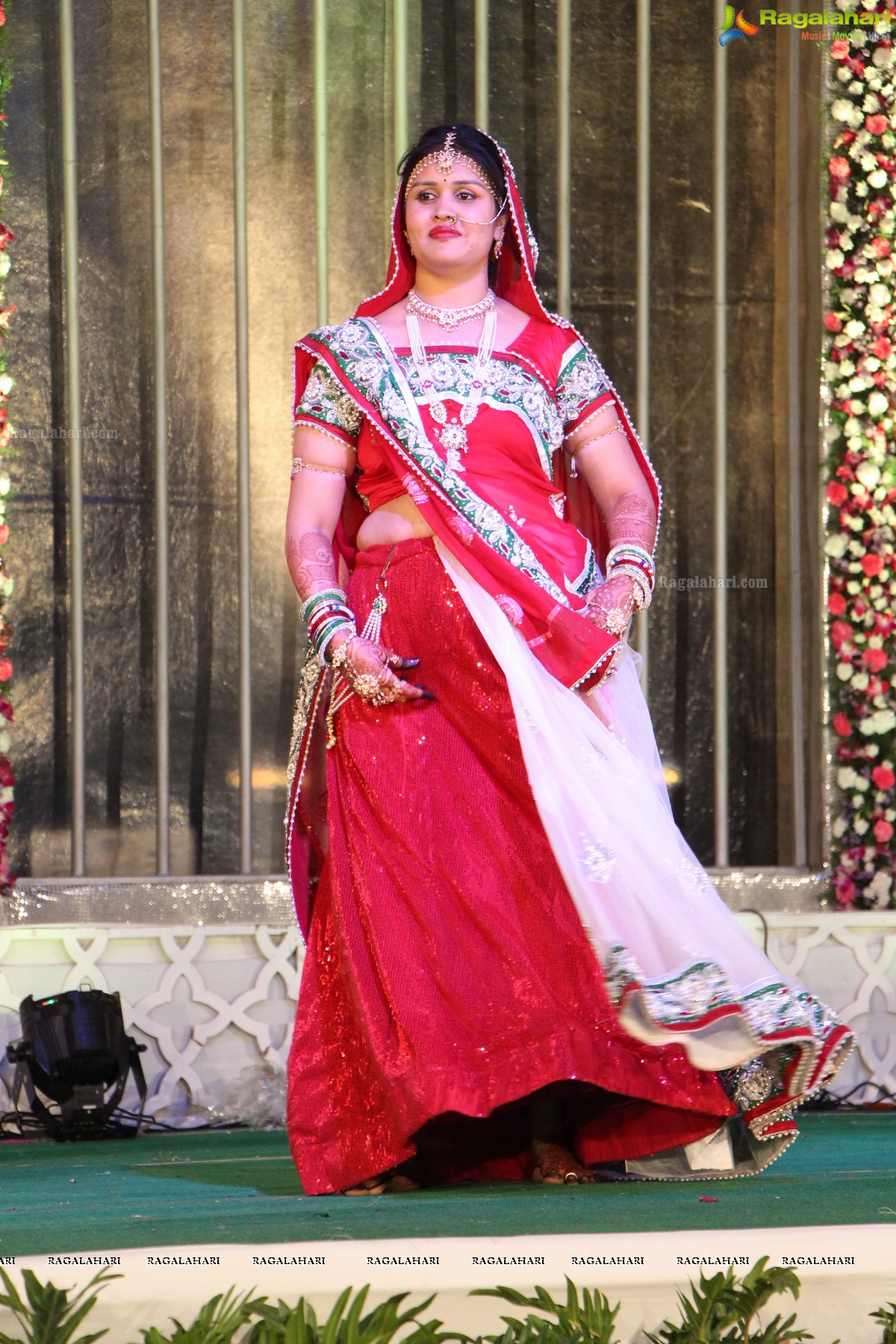 Ashwin-Neta Grand Wedding Sangeet Ceremony at Dorapati Garden, Hyderabad