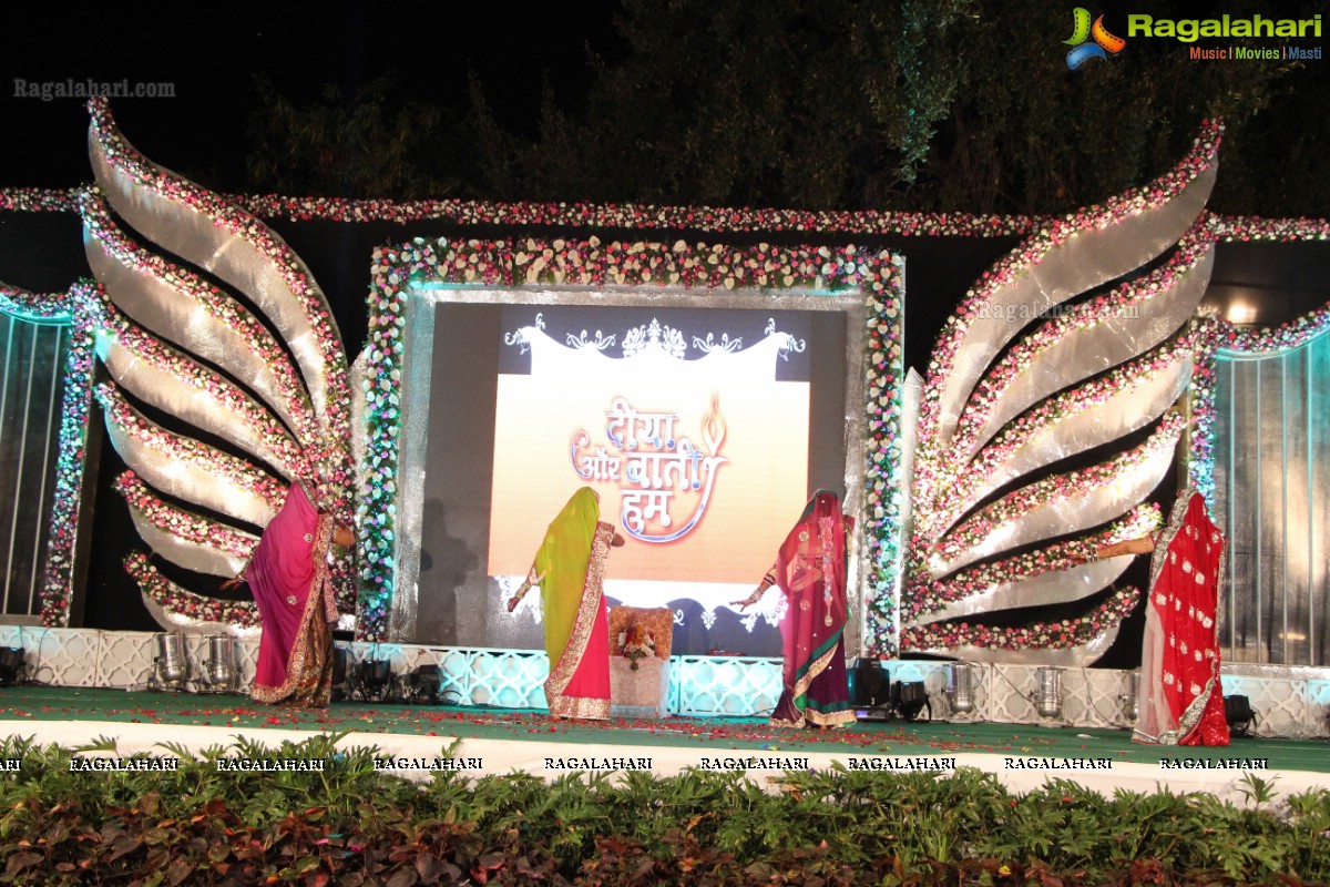 Ashwin-Neta Grand Wedding Sangeet Ceremony at Dorapati Garden, Hyderabad