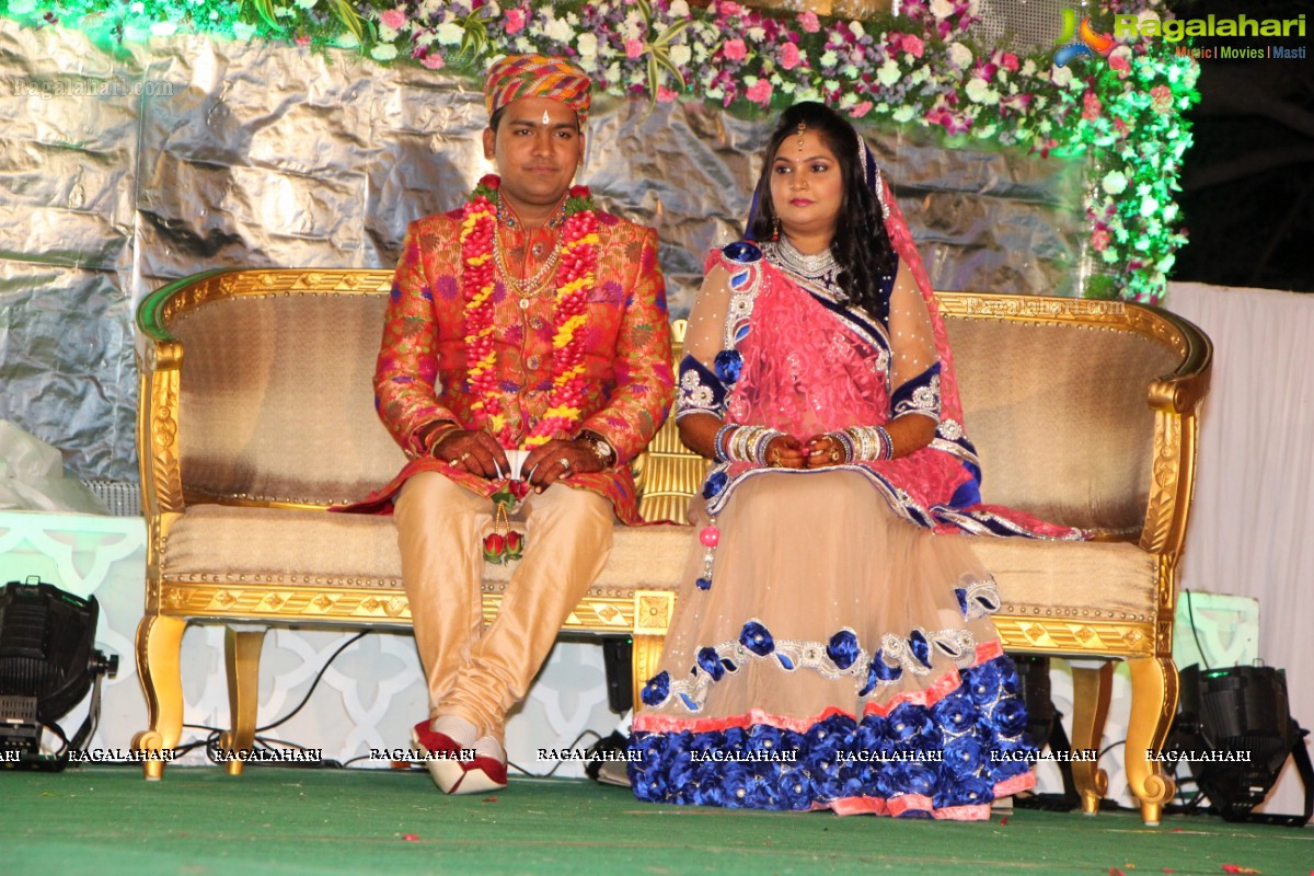 Ashwin-Neta Grand Wedding Sangeet Ceremony at Dorapati Garden, Hyderabad