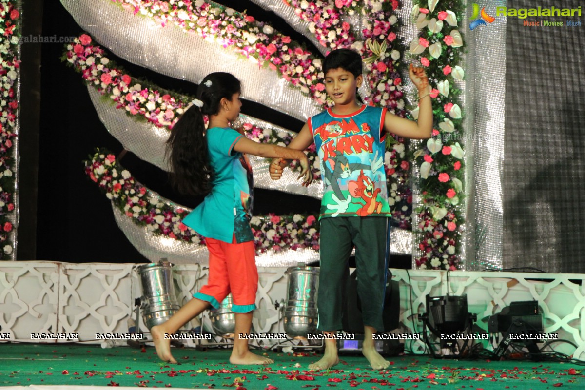 Ashwin-Neta Grand Wedding Sangeet Ceremony at Dorapati Garden, Hyderabad