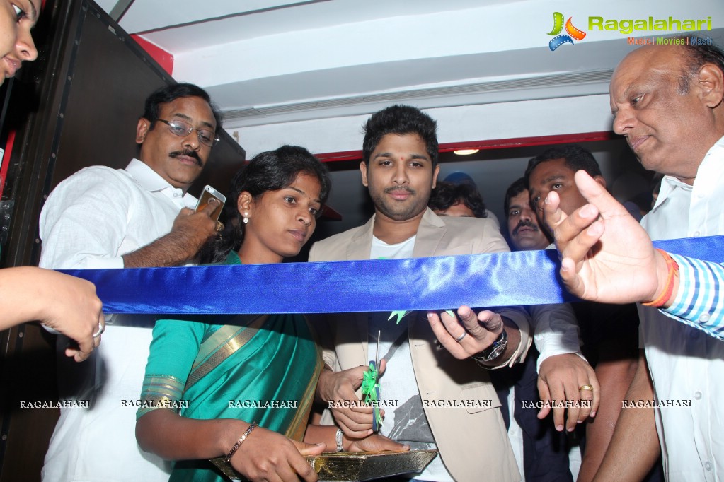 Allu Arjun launches Asian Cinemas Multiplex at Uppal, Hyderabad