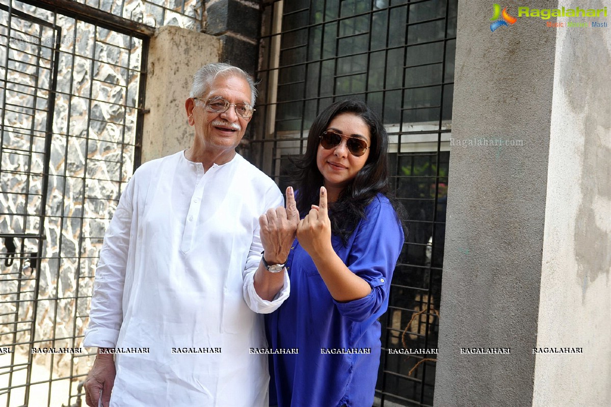 Bollywood Celebs at Lok Sabha Polls 2014