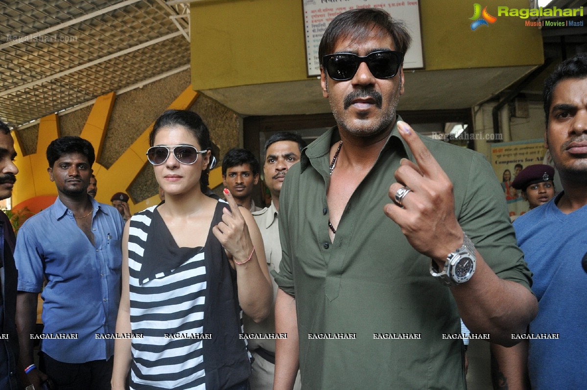 Bollywood Celebs at Lok Sabha Polls 2014