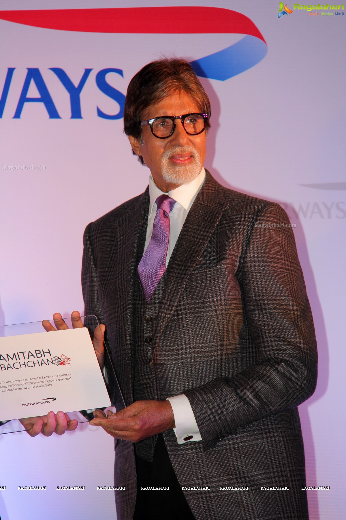 British Airways honours Amitabh Bachchan