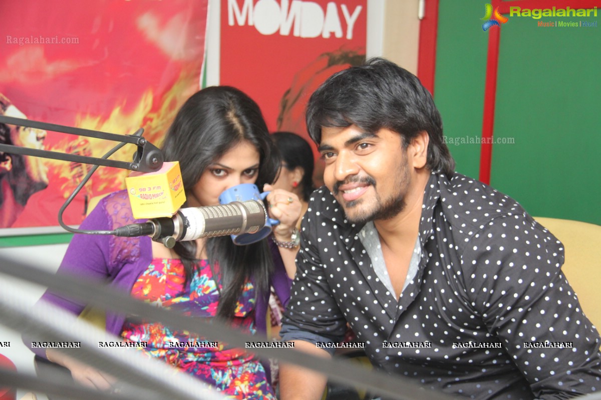 Sree-Harirpiya at Mirchi Studios, Hyderabad