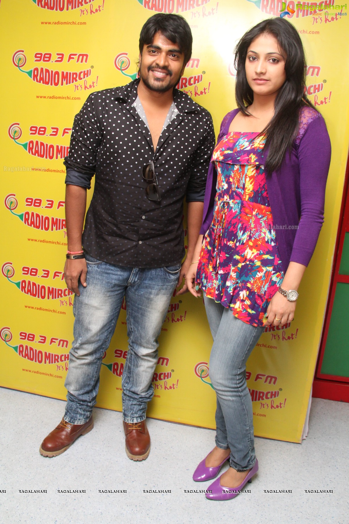 Sree-Harirpiya at Mirchi Studios, Hyderabad