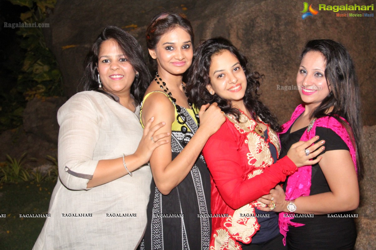 Glitterati 1st Anniversary Celebrations at Ashiana, Hyderabad