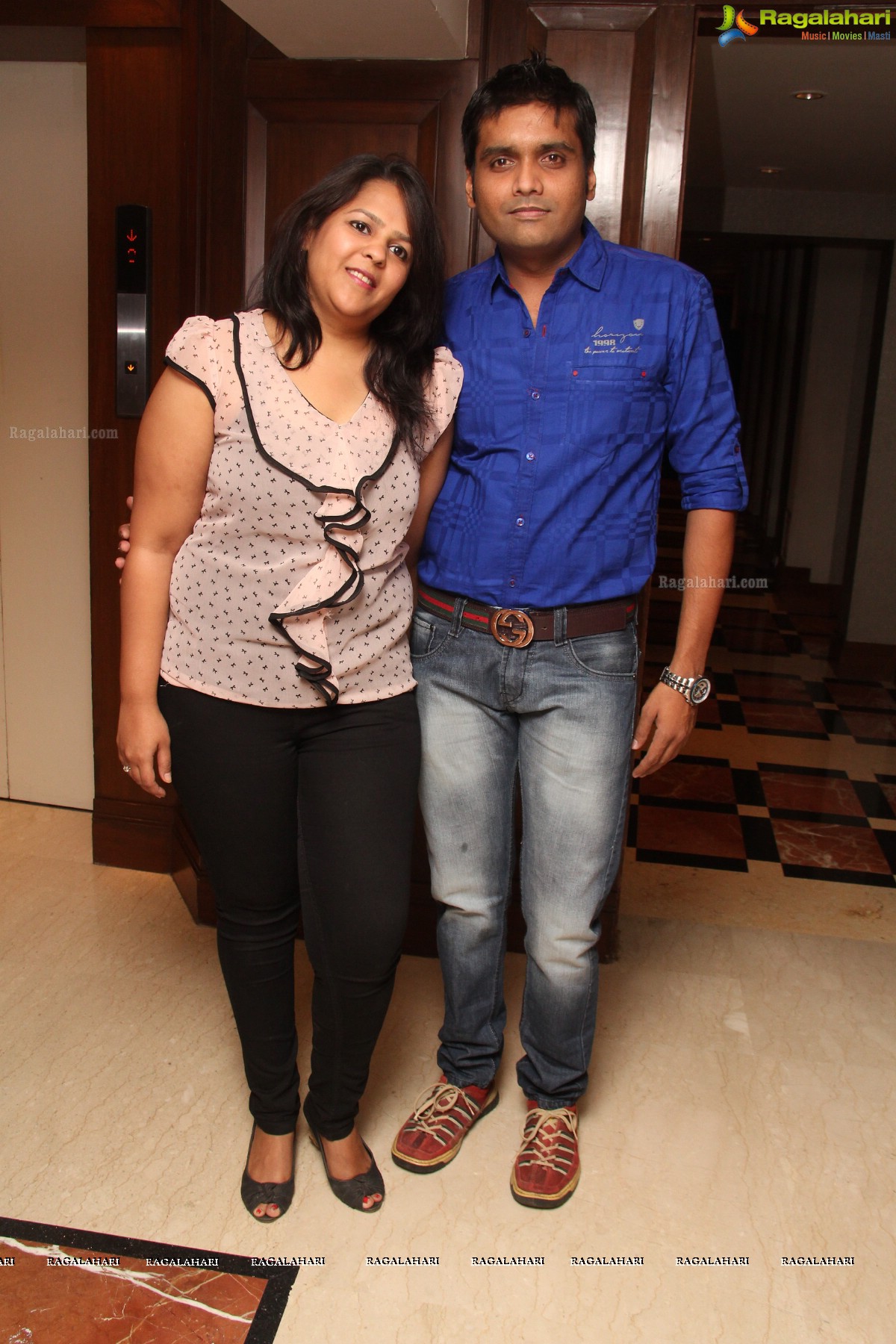 Megha, Macho Praveen, Big Boss Bob Birthday Bash 2014