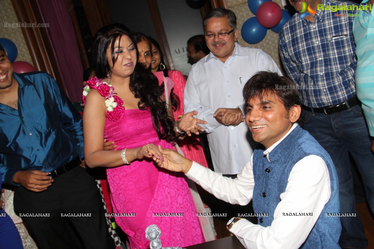 Megha, Macho Praveen, Big Boss Bob Birthday Bash 2014