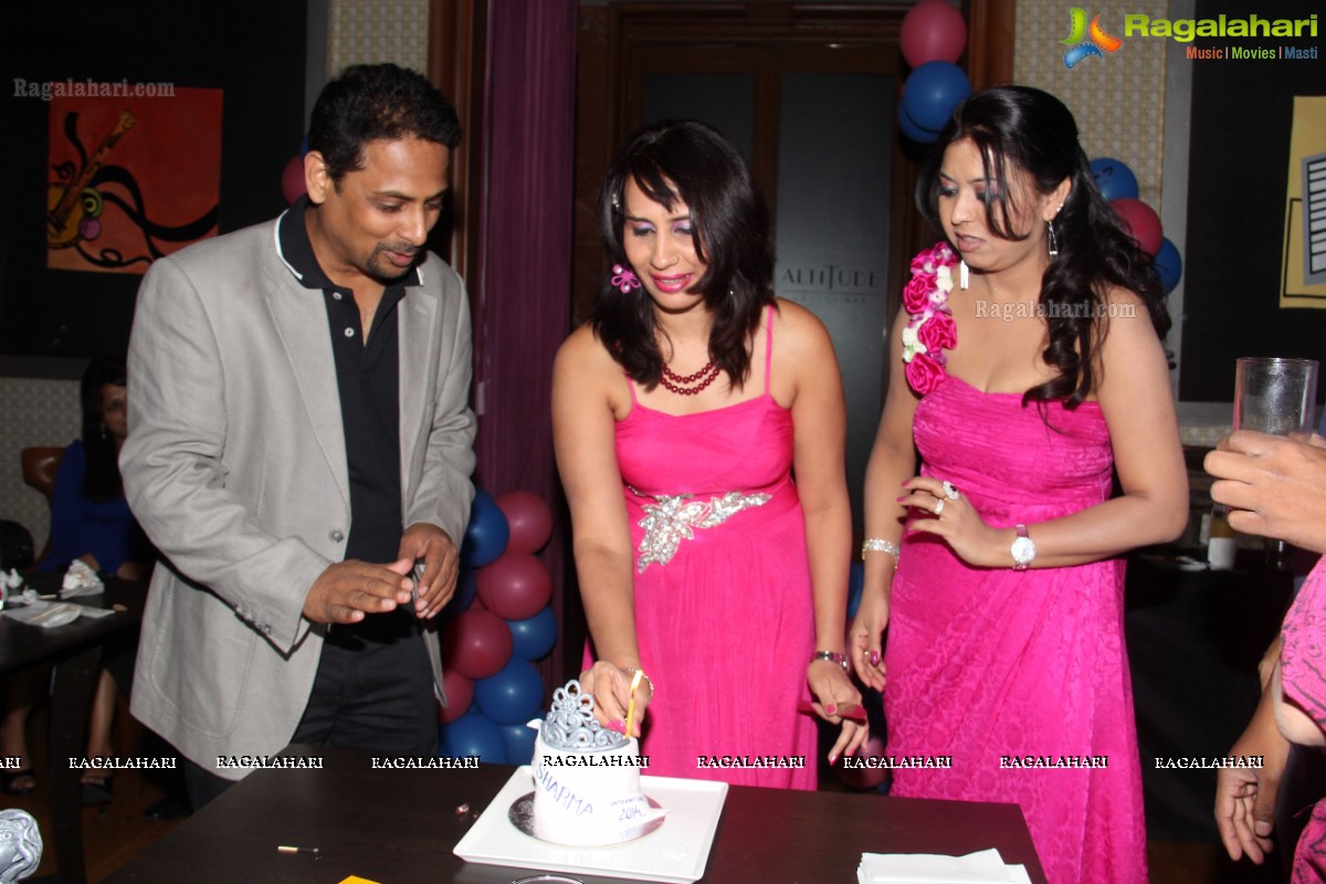 Megha, Macho Praveen, Big Boss Bob Birthday Bash 2014