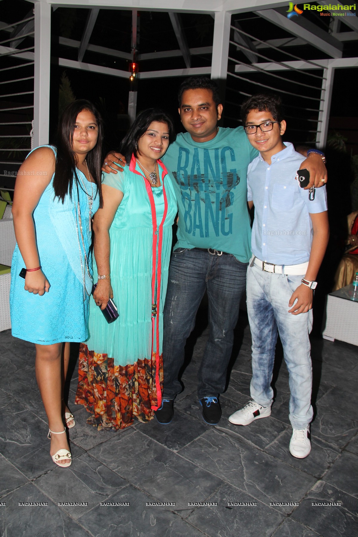 Leesha Agarwal Birthday Bash 2014 at Air Lounge, Hyderabad