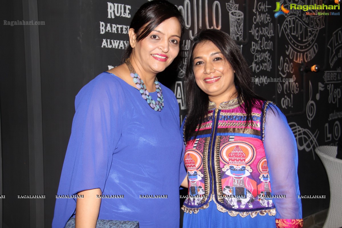 Leesha Agarwal Birthday Bash 2014 at Air Lounge, Hyderabad