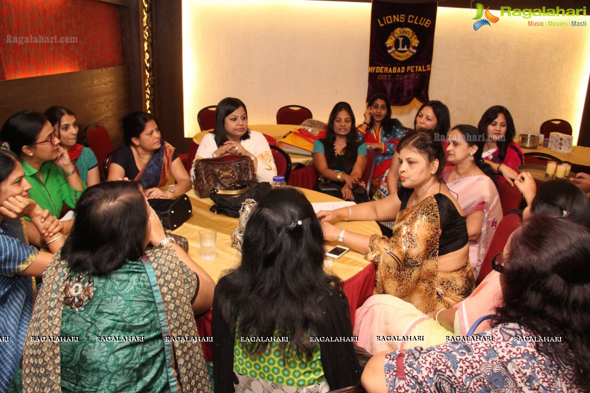 Lions Petals Ladies Club Fun Party at Hotel Basil, Hyderabad