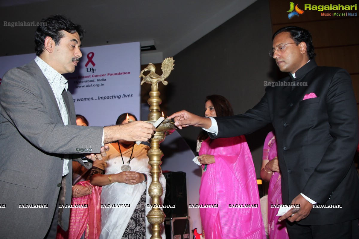 UBF Pink Ribbon Evening 2014 at Hotel Marriott, Hyderabad