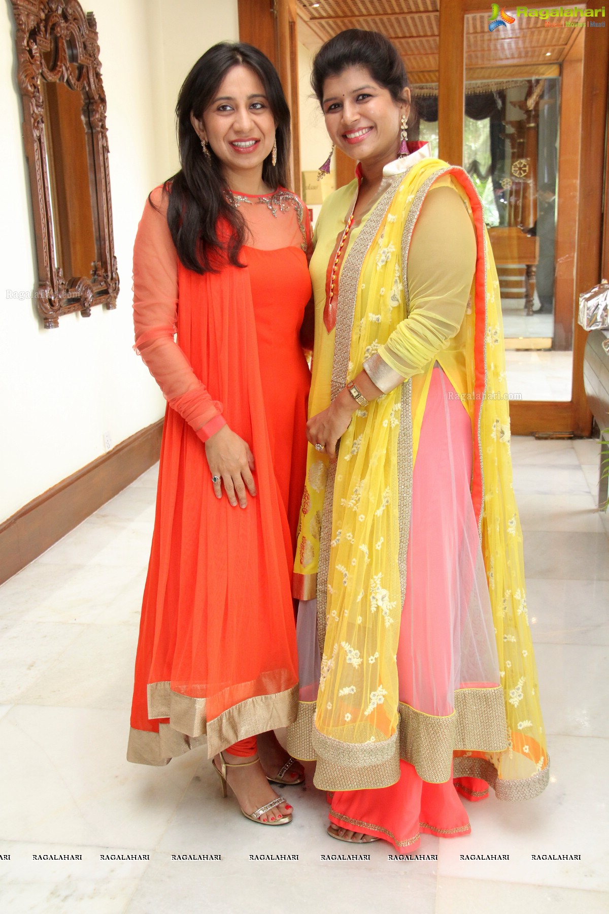 Se La Vie's Anarkali's and Antyakshari Event at Taj Krishna, Hyderabad