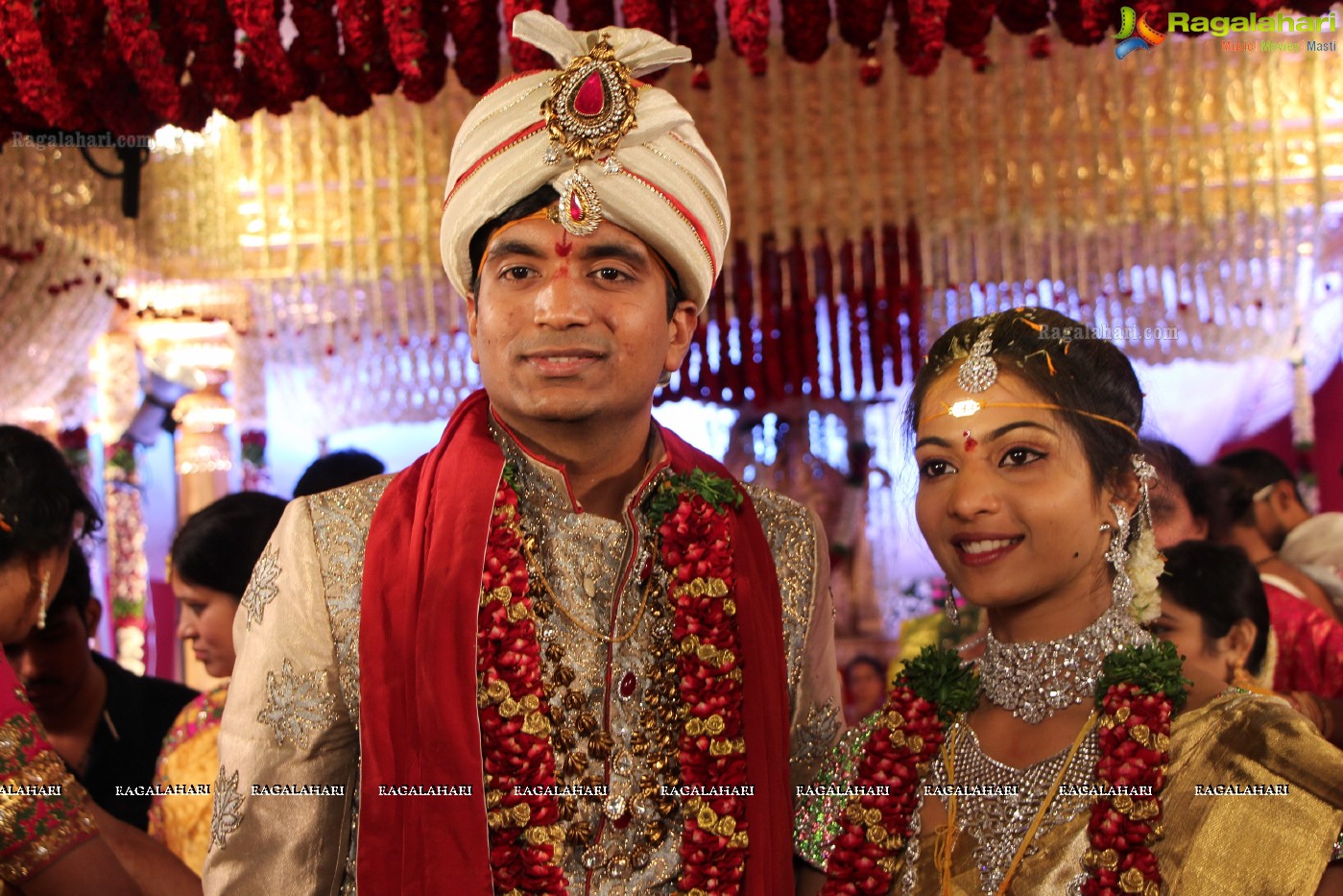 Pruthviraj Reddy-Madhuri Reddy Grand Wedding Ceremony