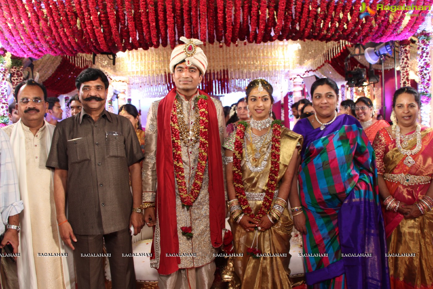 Pruthviraj Reddy-Madhuri Reddy Grand Wedding Ceremony