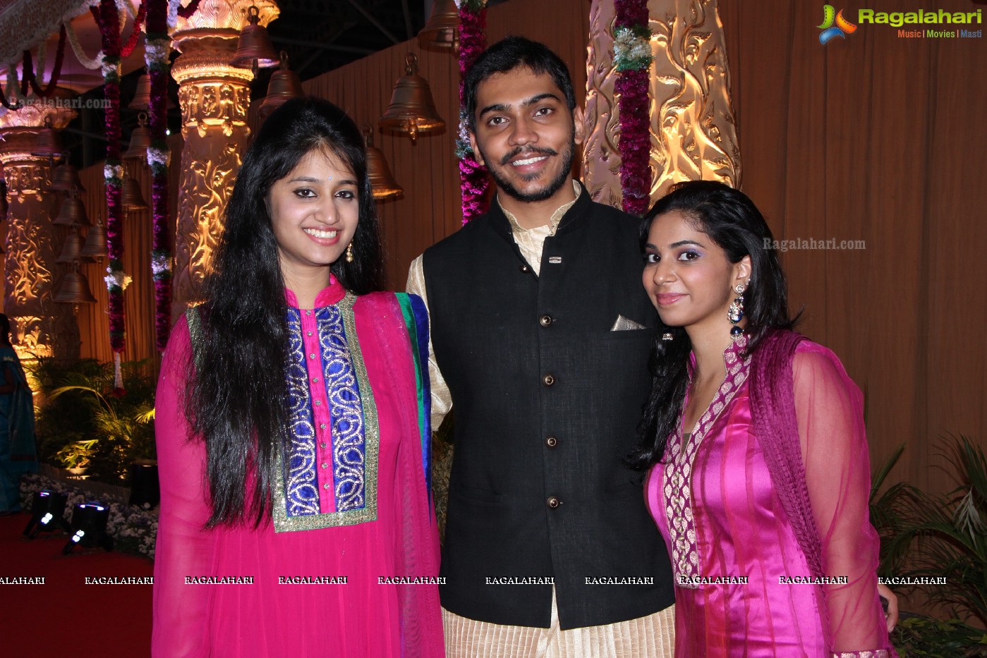 Pruthviraj Reddy-Madhuri Reddy Grand Wedding Ceremony