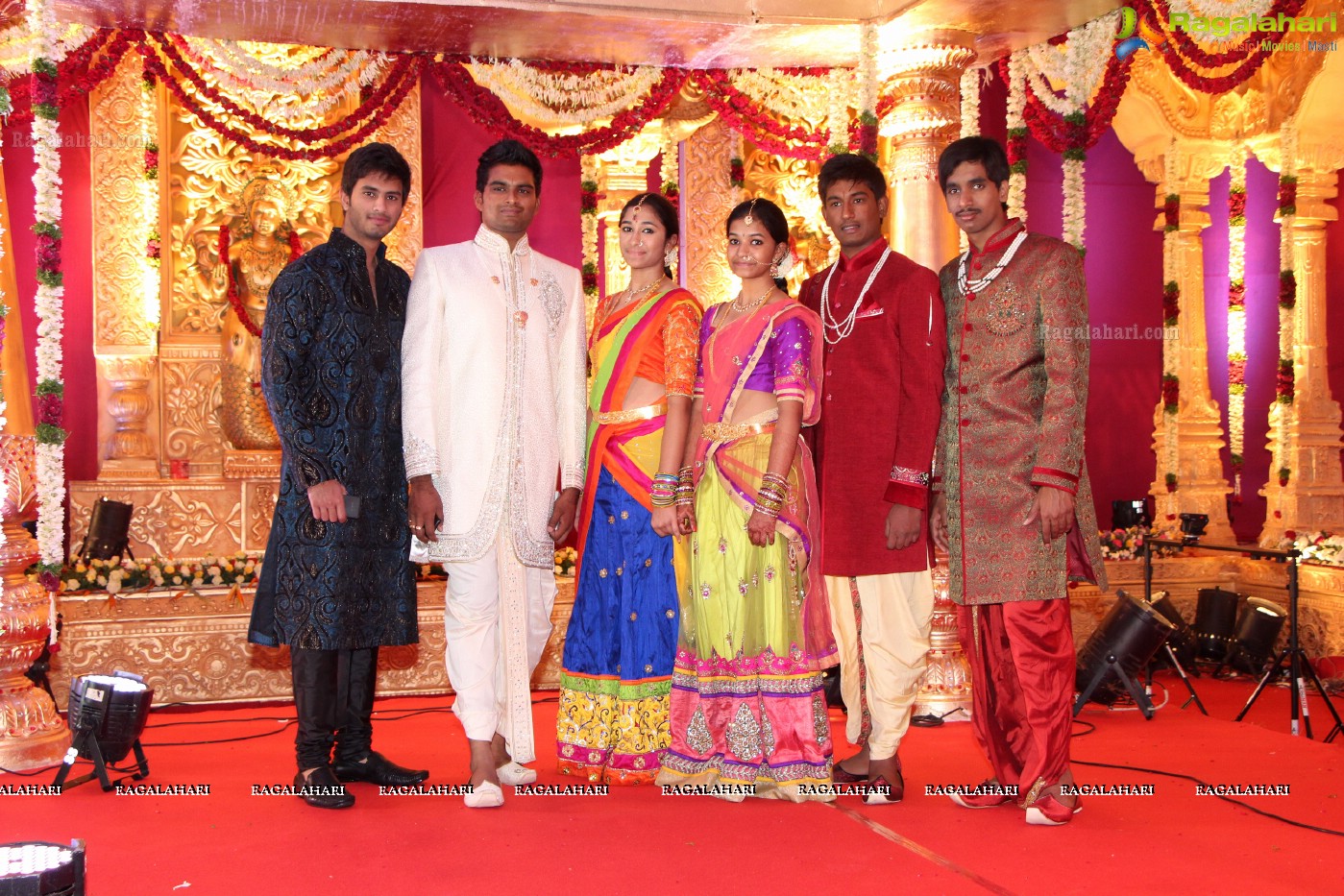 Pruthviraj Reddy-Madhuri Reddy Grand Wedding Ceremony